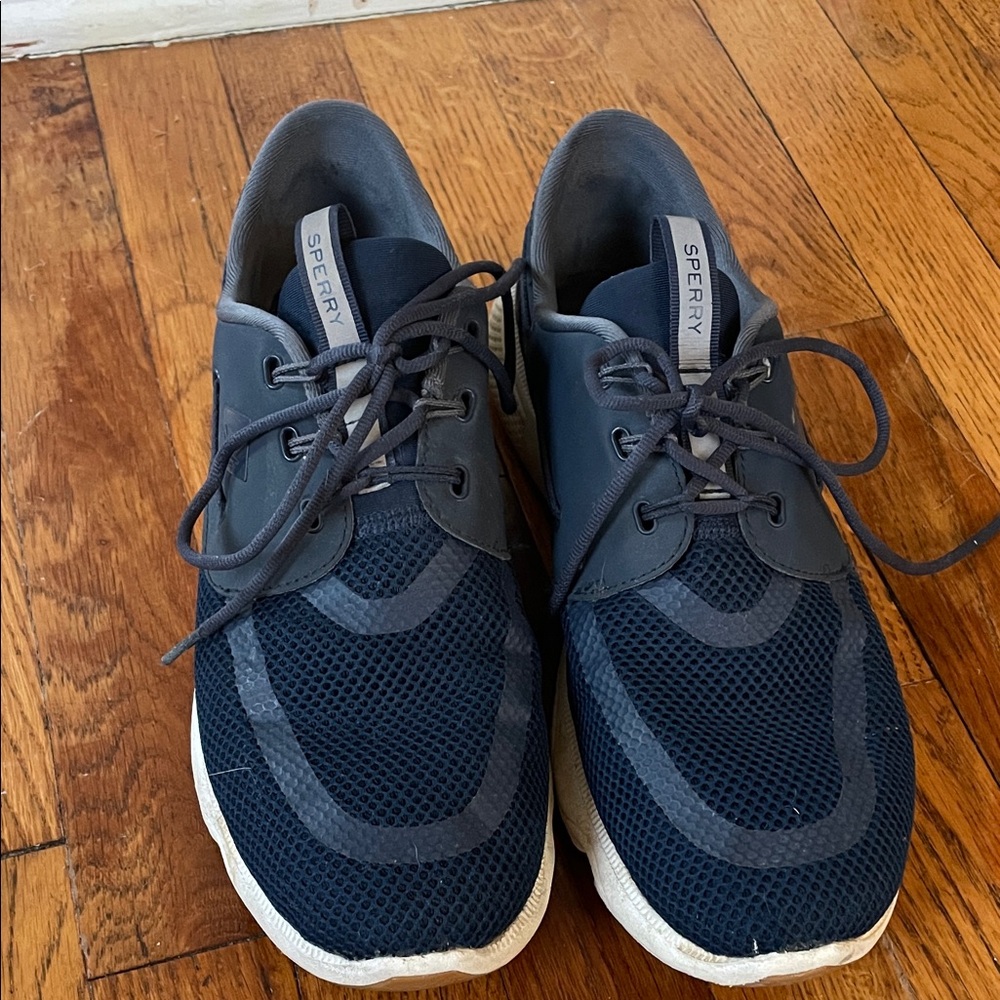 Sperry Men's Dark Blue Mesh Sneakers